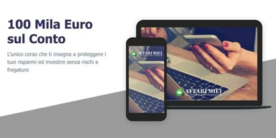 Davide Marciano presenta l'aggiornamento di 100 mila euro sul conto