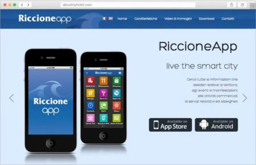 Riccione App: la città a portata di App