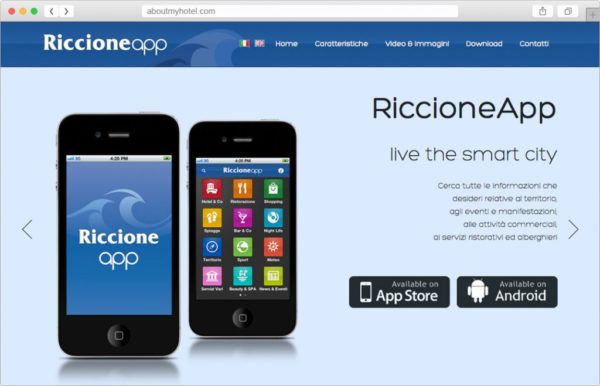 Riccione App: la città a portata di App
