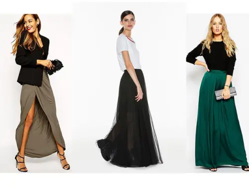 Come abbinare le gonne lunghe