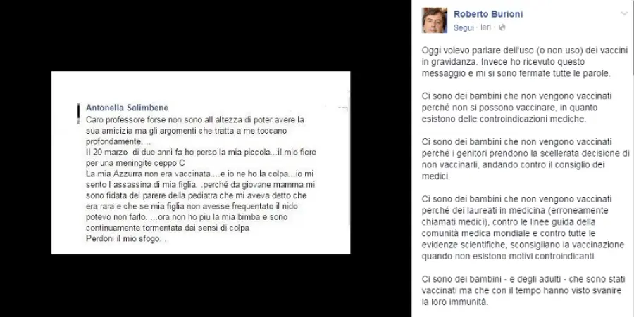 Non vaccina la figlia e lei muore, ora sostiene l’importanza delle vaccinazioni, la storia